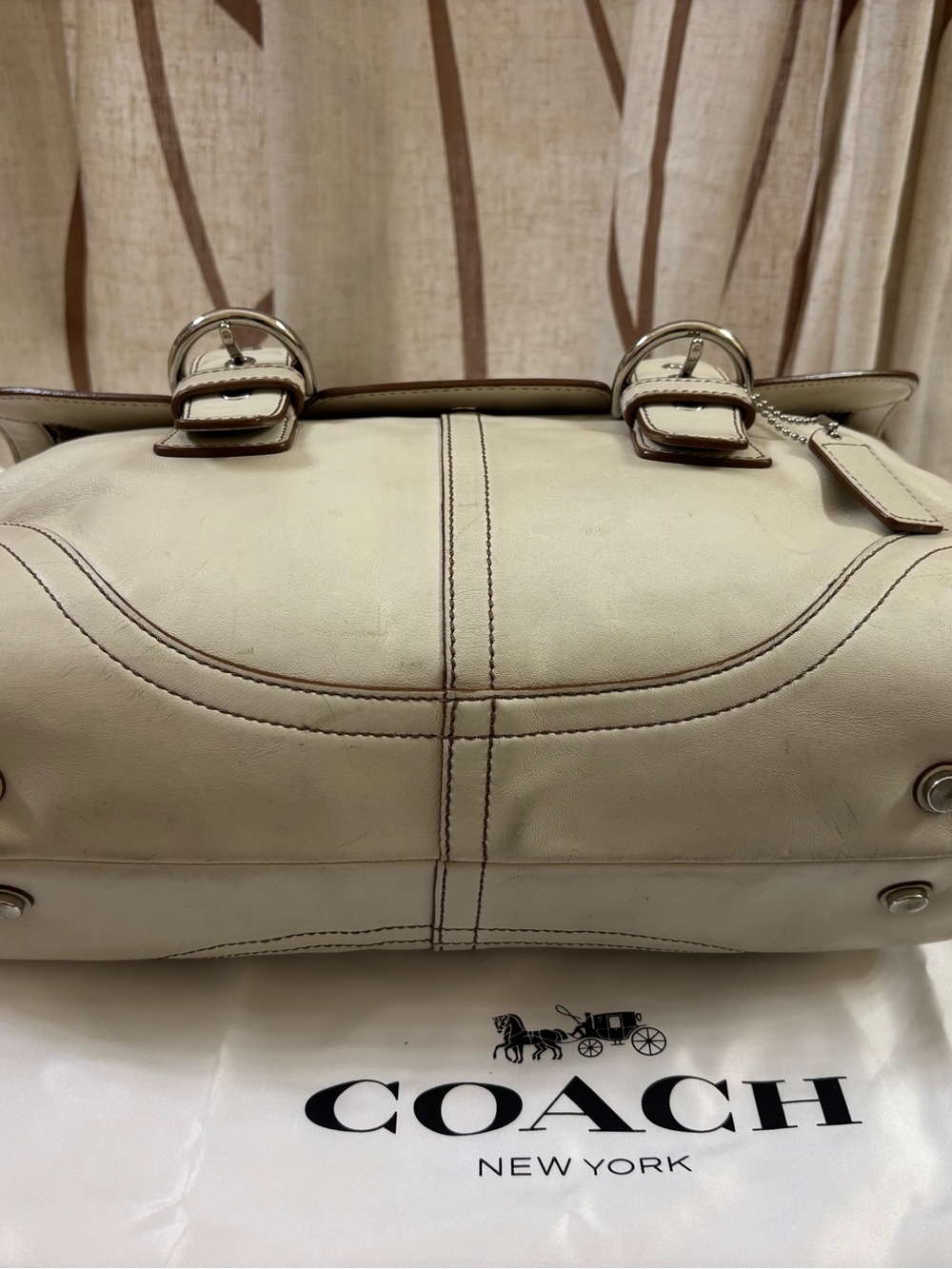 🆕 Coach Leather HandBag,in Box 👜 - Picture 3 of 12